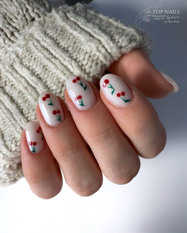 Nägel mit Kirschen – Top Nails Bautzen