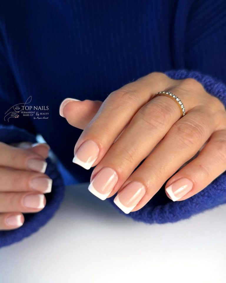 Klassisches French – Top Nails Bautzen