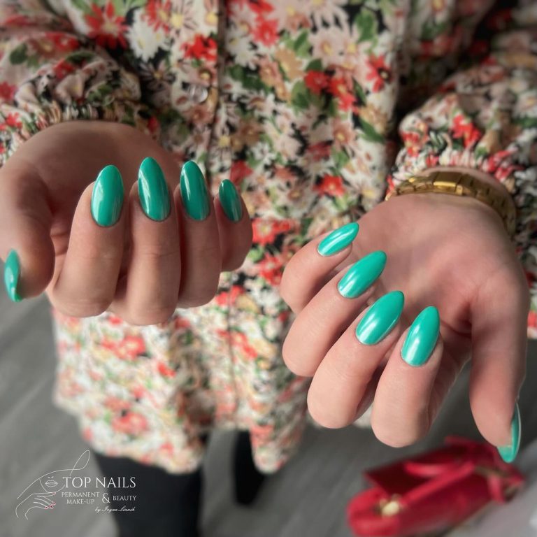 Türkise Nägel – Top Nails Bautzen